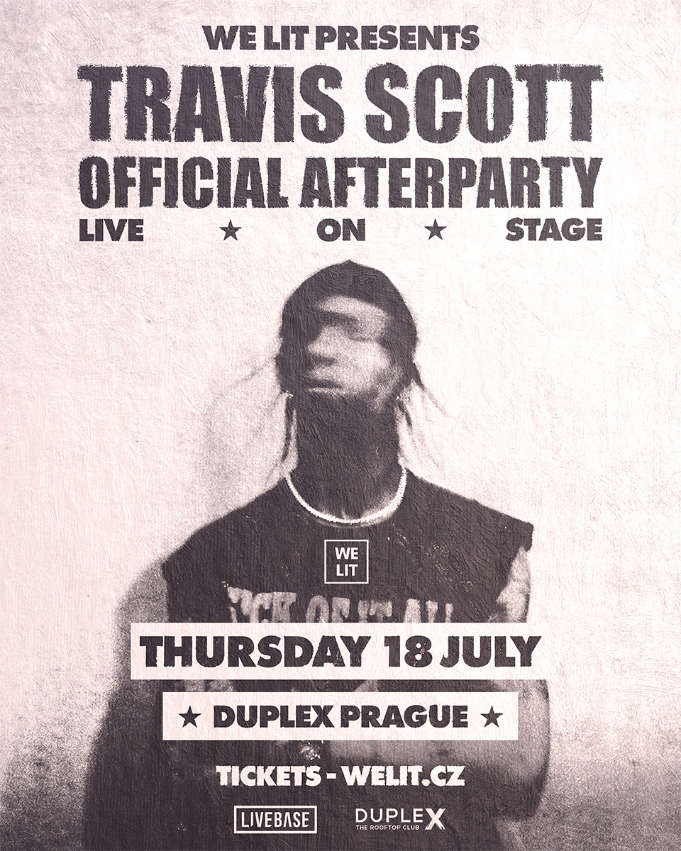 Travis Scott afterparty plakát