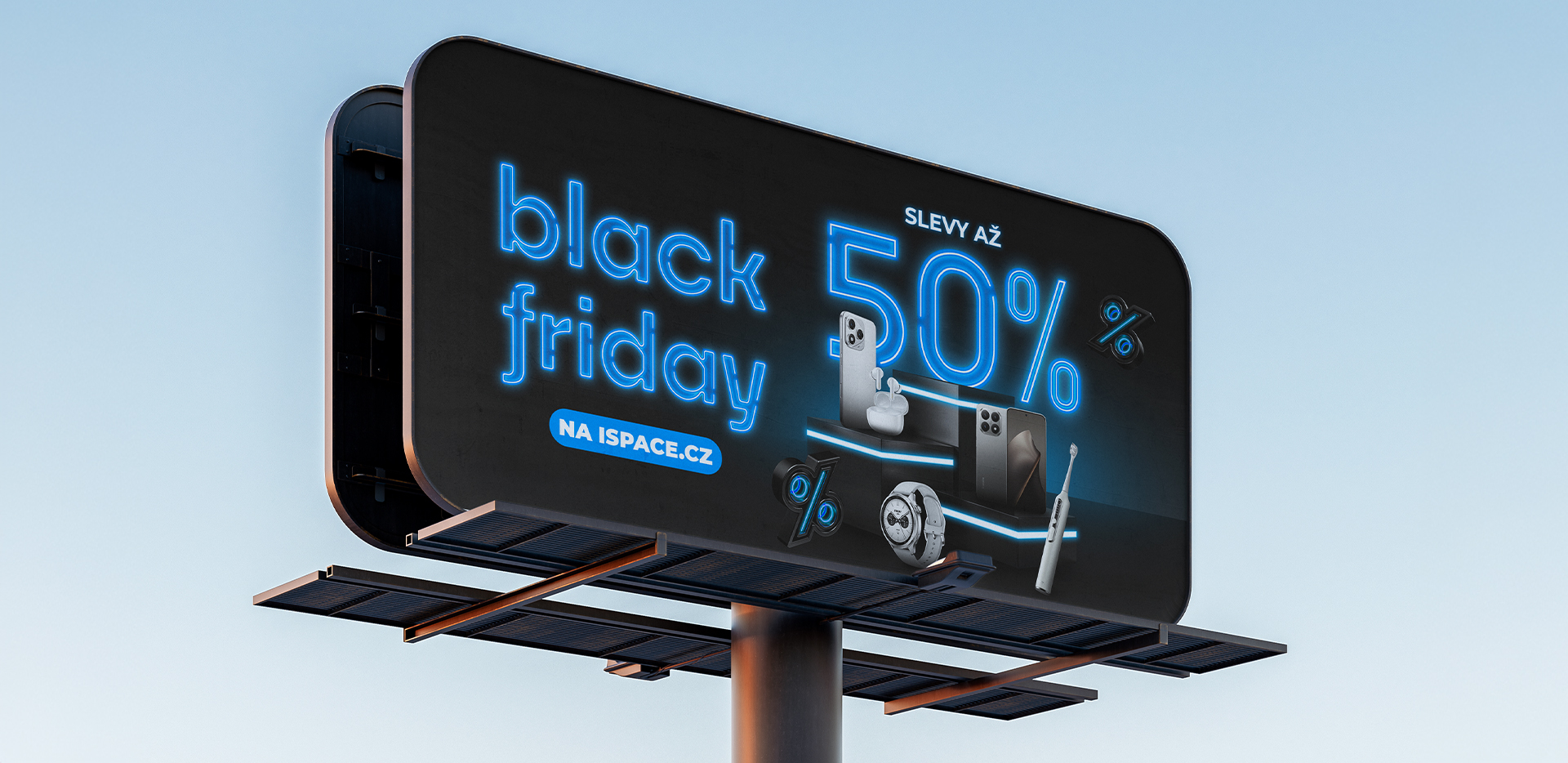 iSpace Black Friday billboard
